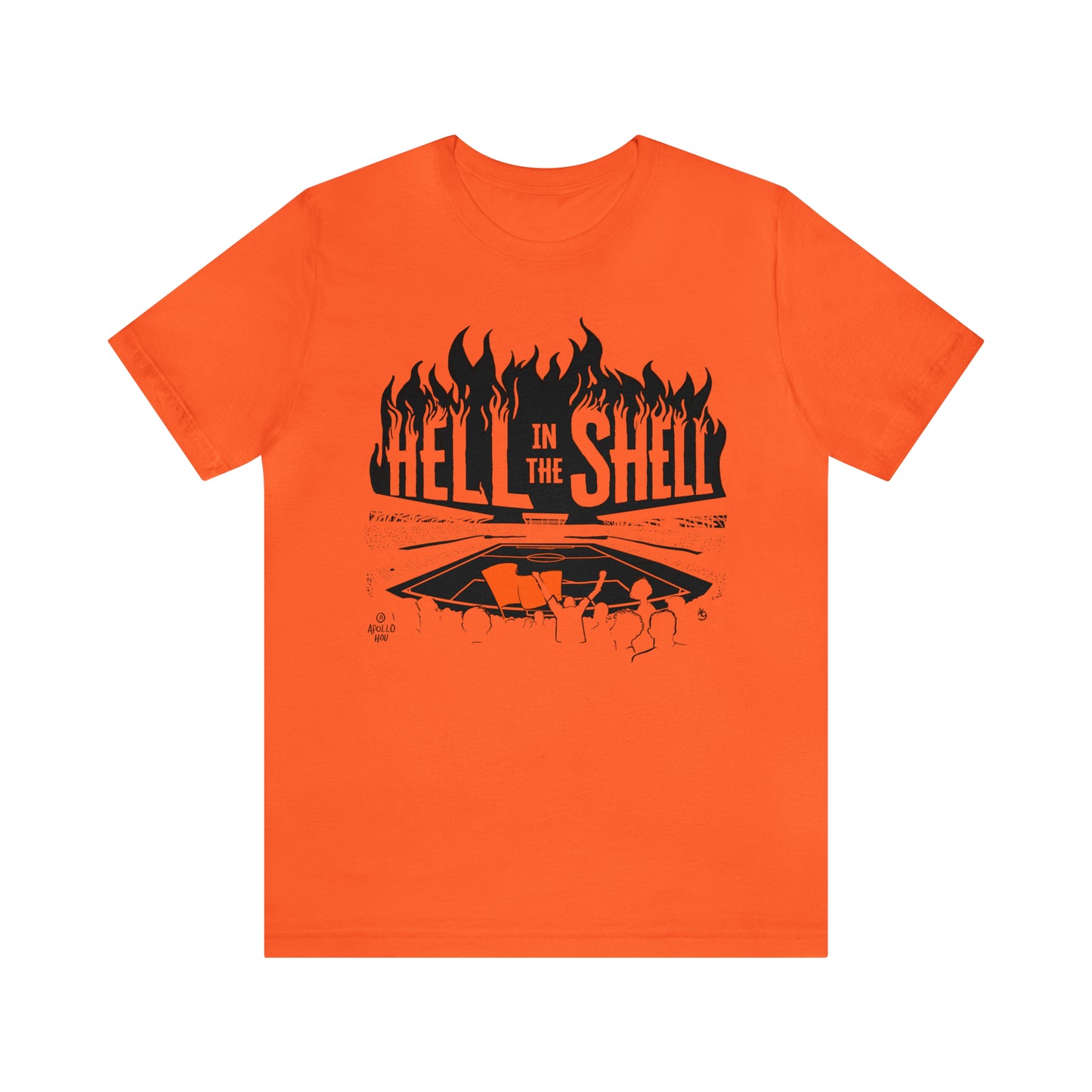 Hell In The Shell Unisex Jersey Short Sleeve Tee