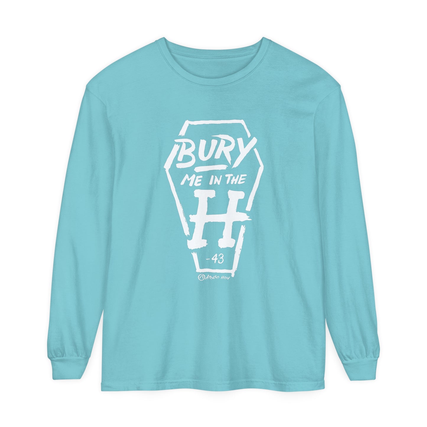 Bury Me In The H (Coffin) Long Sleeve Tee