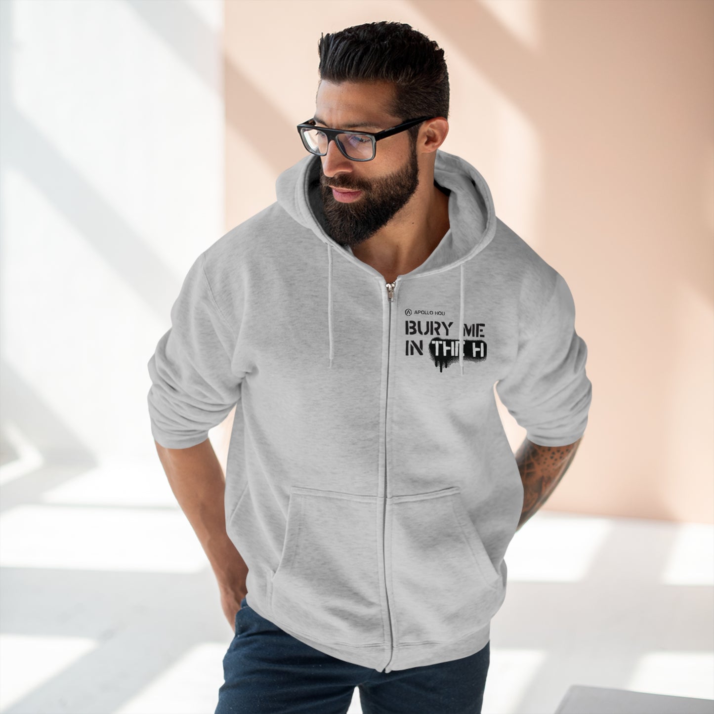 Bury Me in the H Premium Full Zip Hoodie
