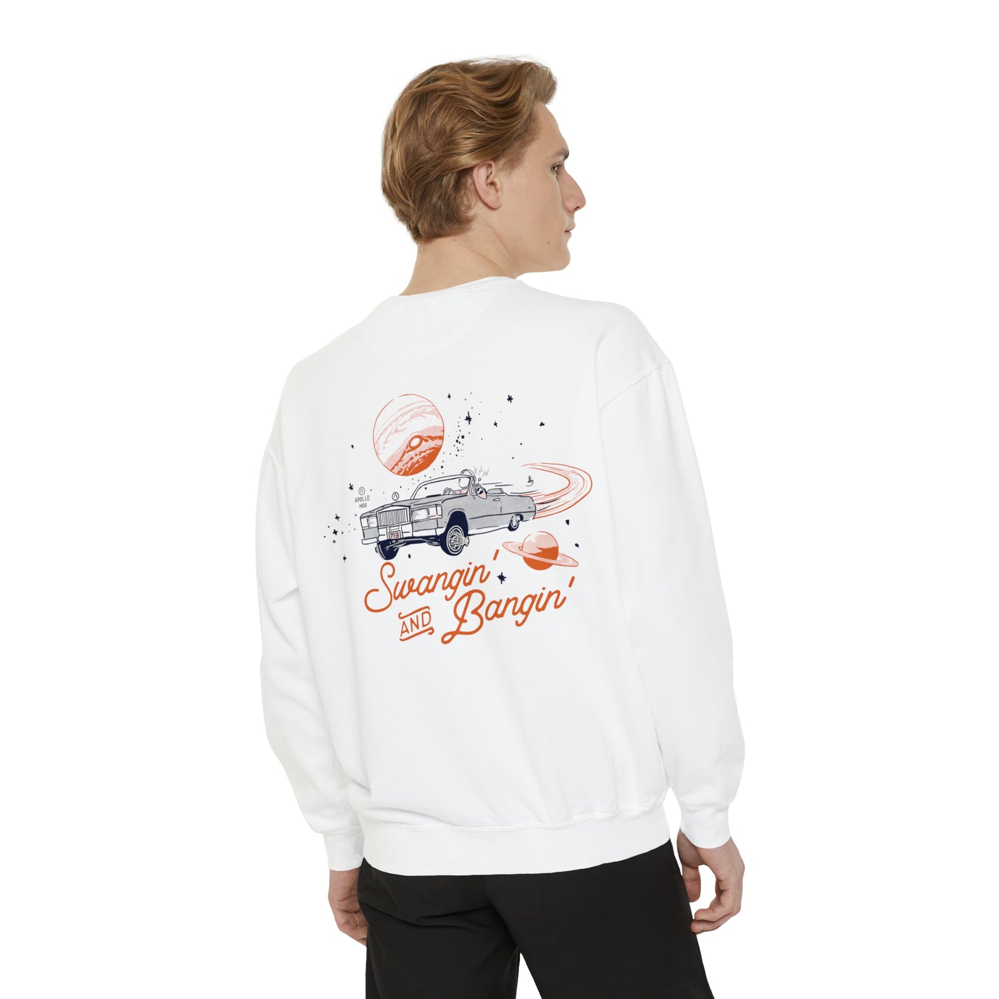 Swangin & Bangin (Saturn) Unisex Comfort Colors Sweatshirt