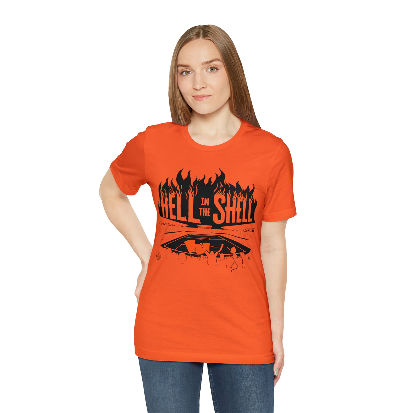 Hell In The Shell Unisex Jersey Short Sleeve Tee