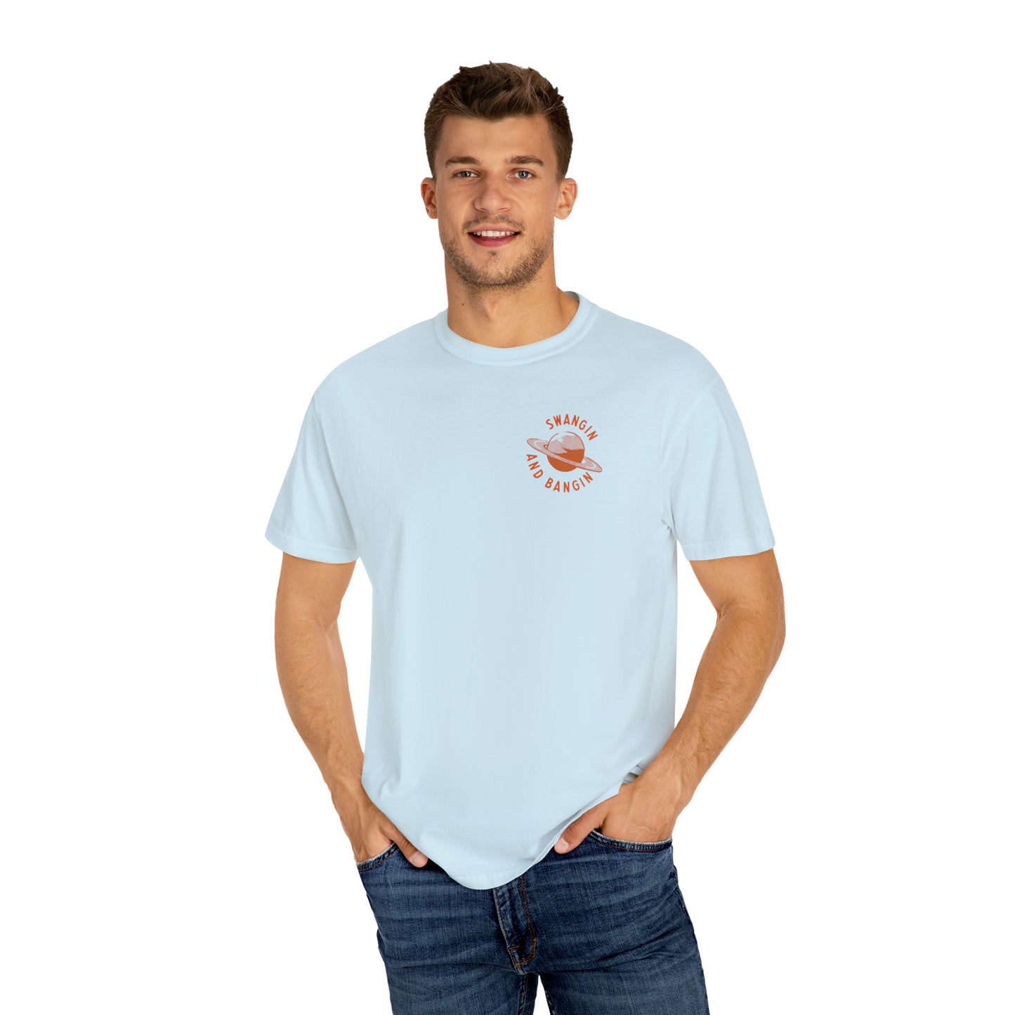 Swangin & Bangin (Saturn) Unisex Comfort Colors T-shirt