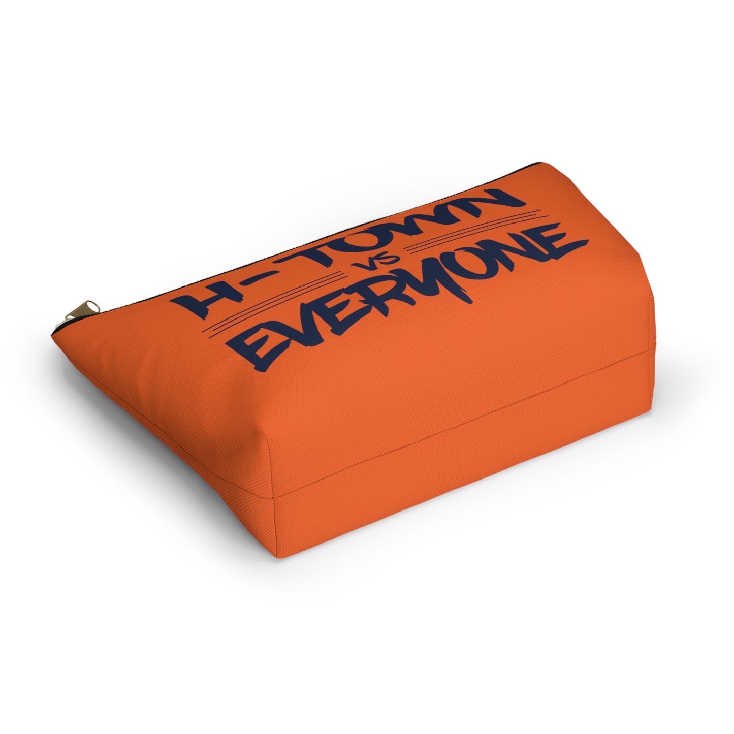 H-Town vs Everyone Zipper Pouch - Orange