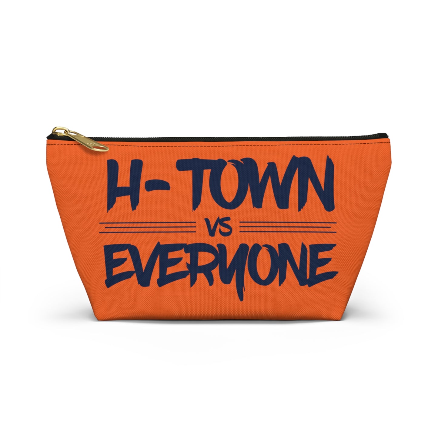 H-Town vs Everyone Zipper Pouch - Orange
