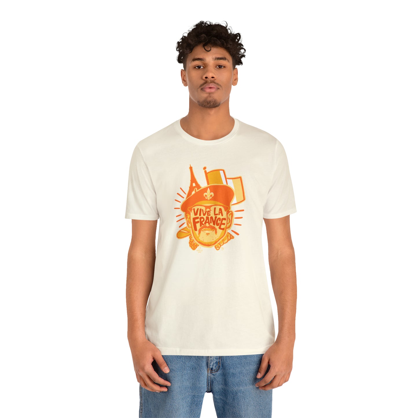 Vive La France Unisex Jersey Tee
