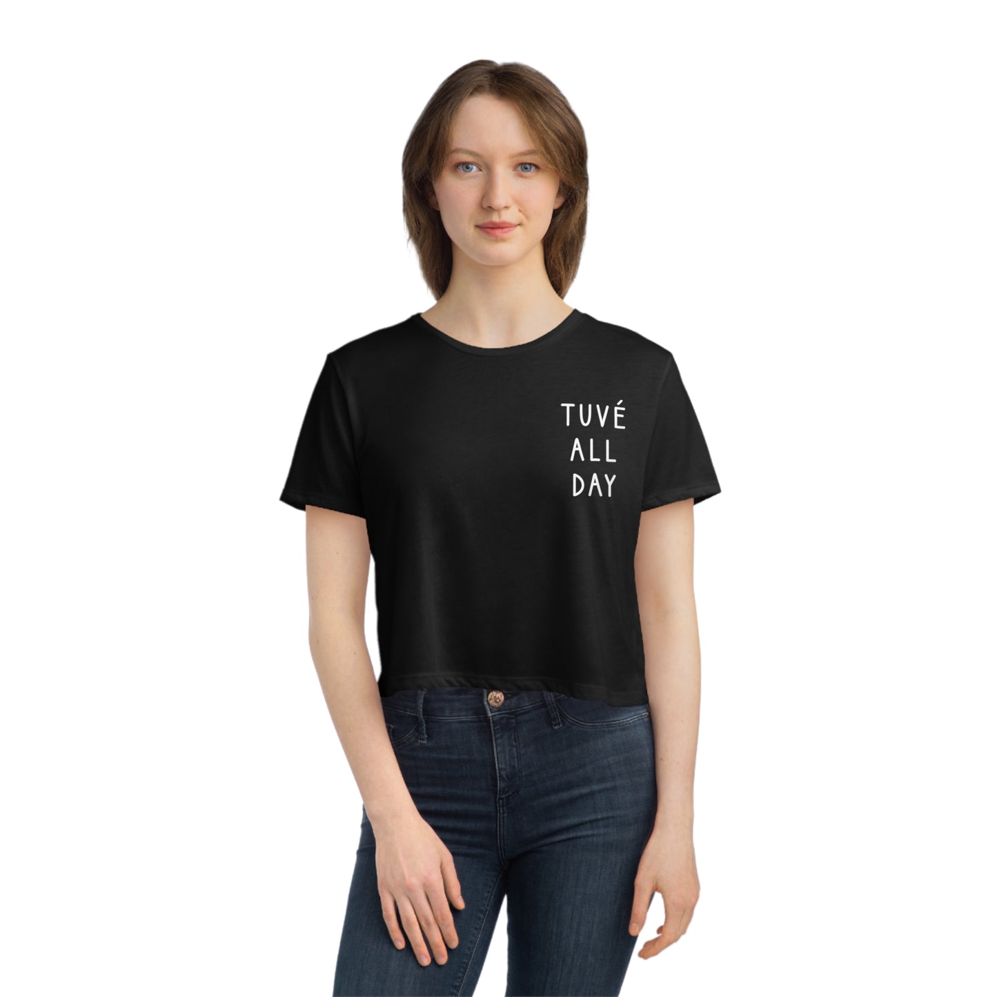 Tuvé All Day Cropped Tee
