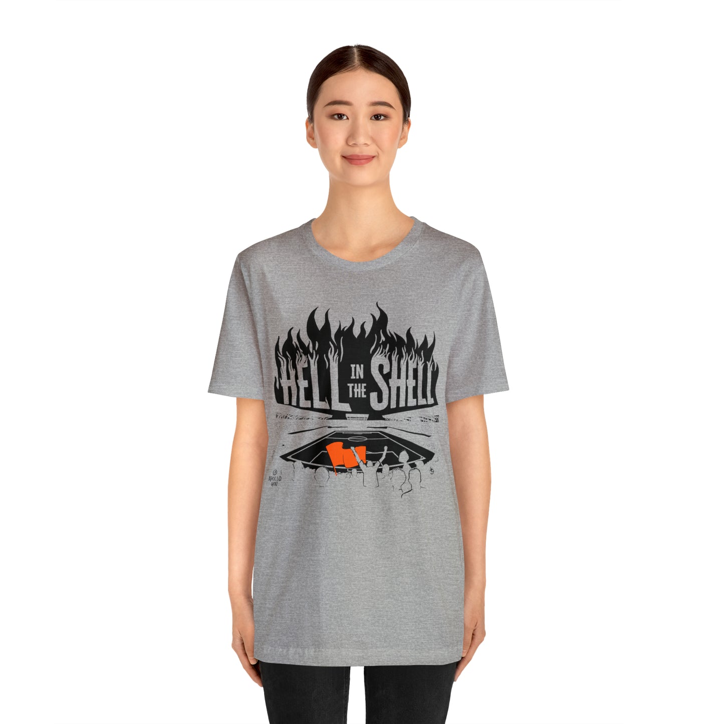 Hell In The Shell Unisex Jersey Short Sleeve Tee