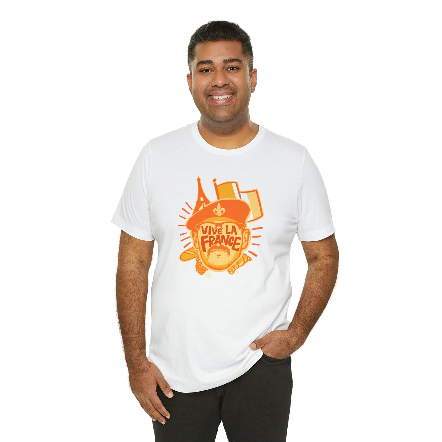 Vive La France Unisex Jersey Tee