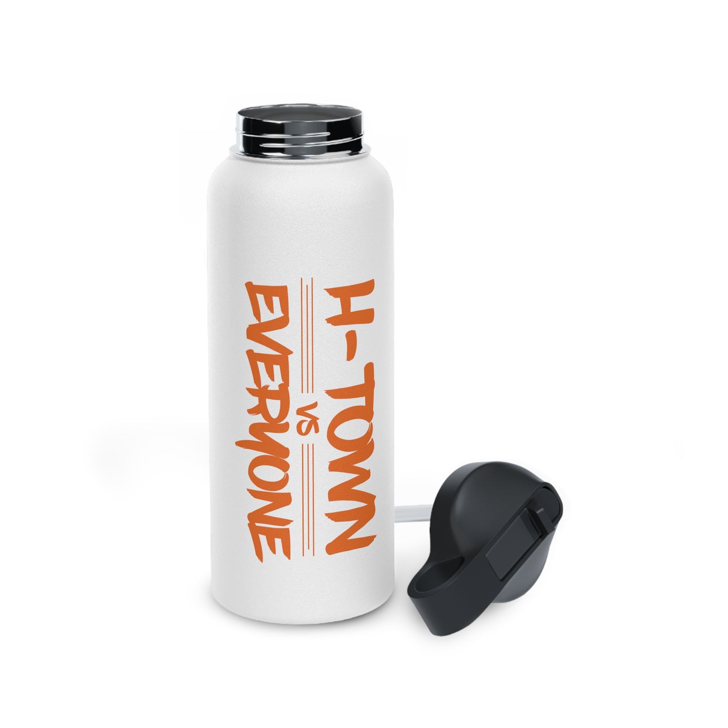 H-Town vs Everyone Stainless Steel Water Bottle