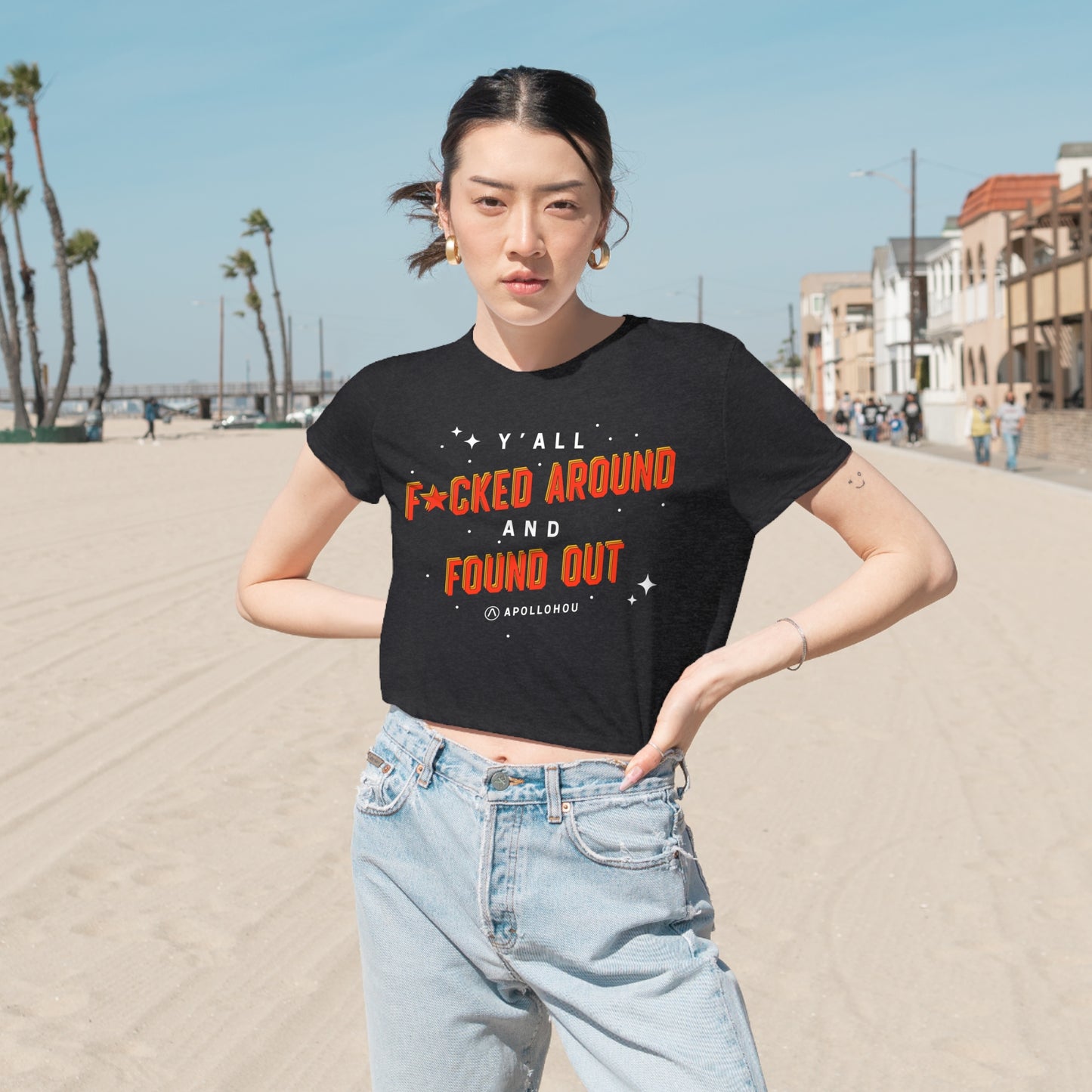 F*cked Around, Found Out Cropped Tee