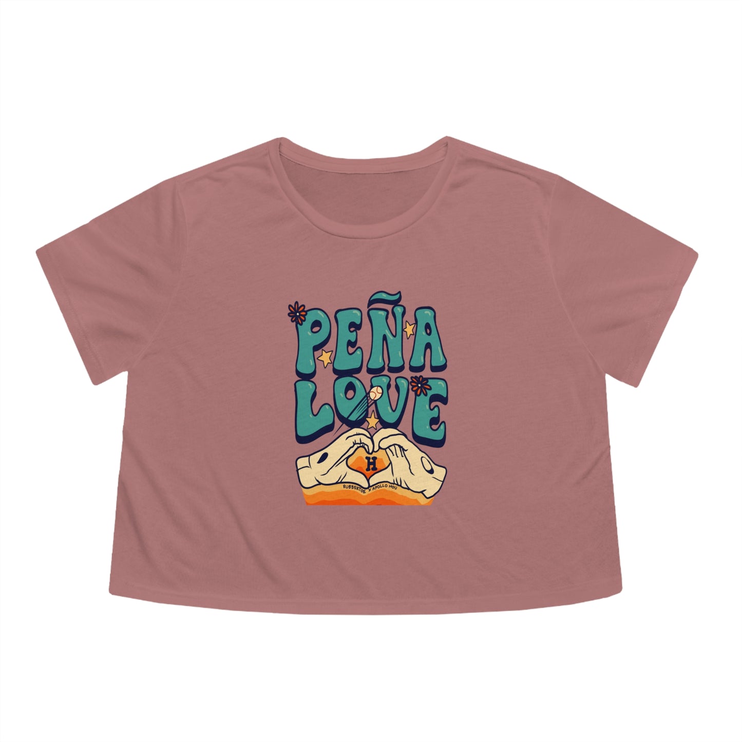 Peña Love Cropped Tee