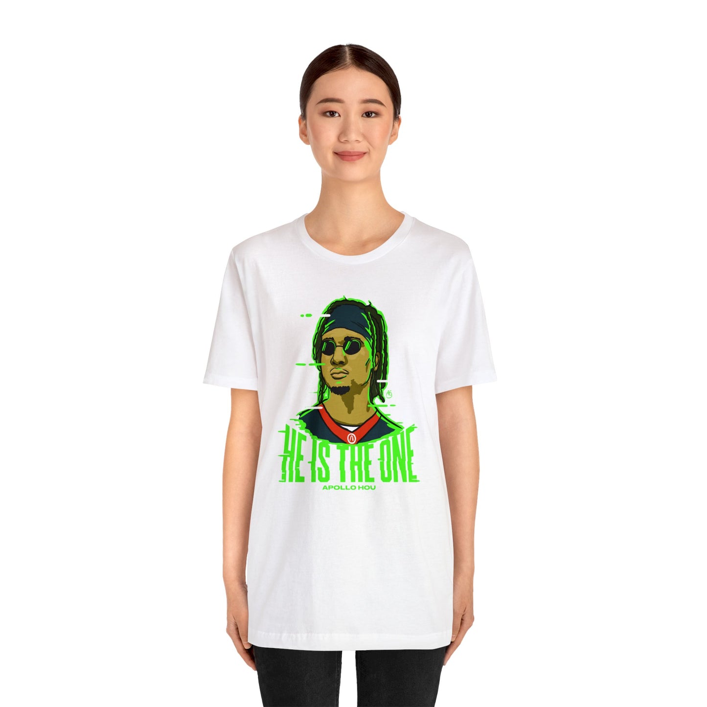 HE IS THE ONE Unisex Jersey Short Sleeve Tee