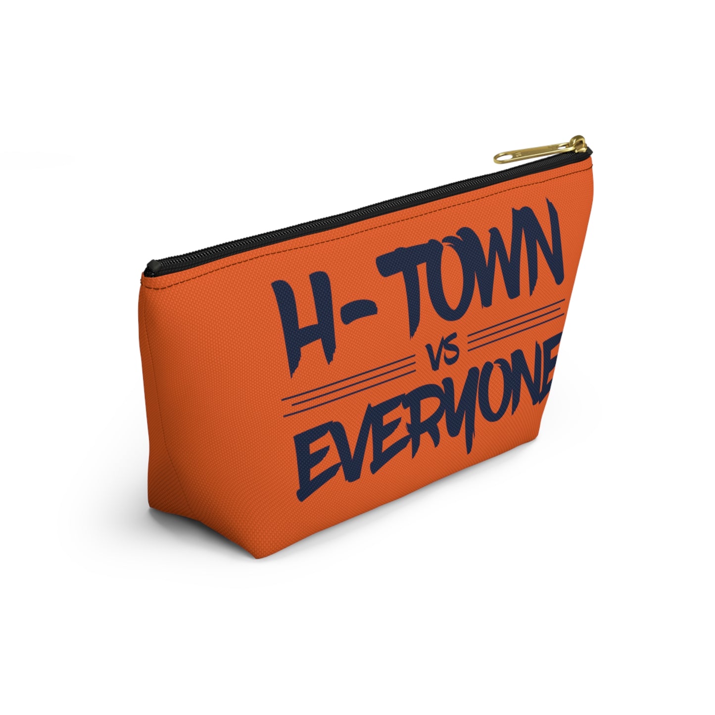 H-Town vs Everyone Zipper Pouch - Orange
