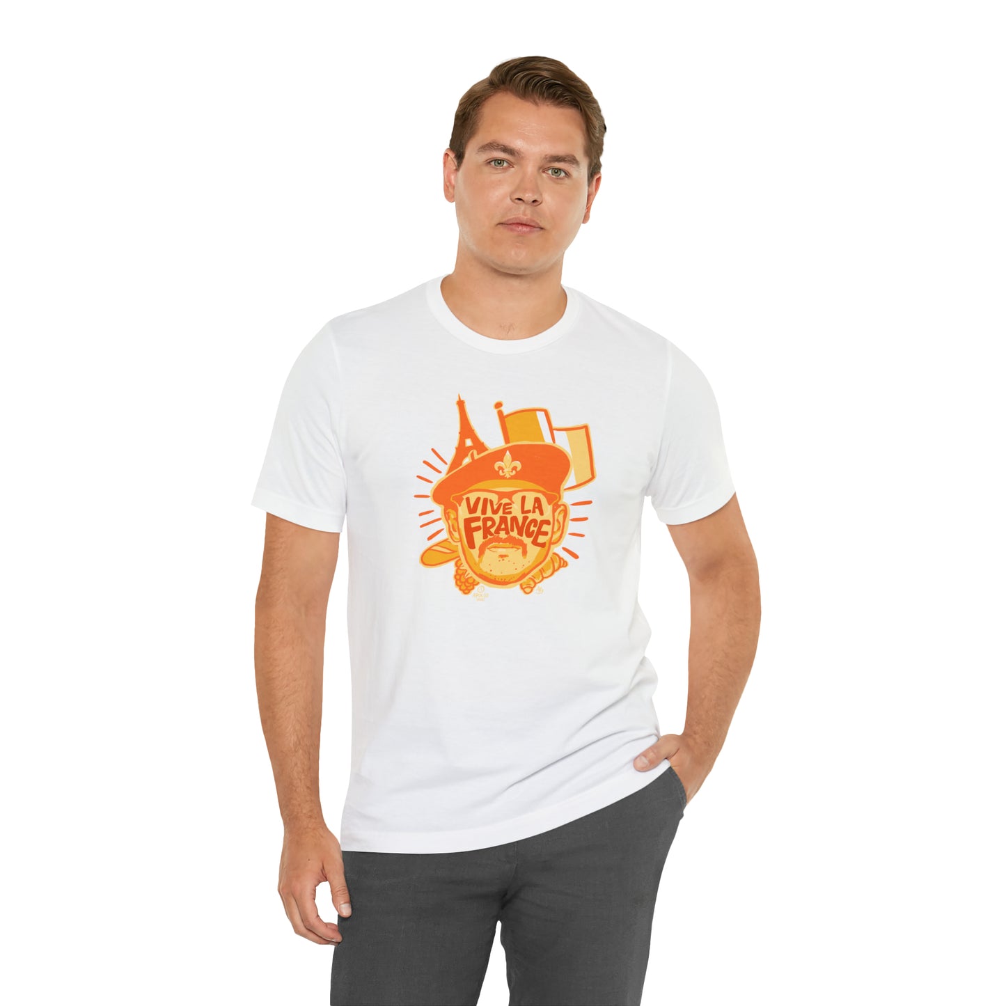Vive La France Unisex Jersey Tee