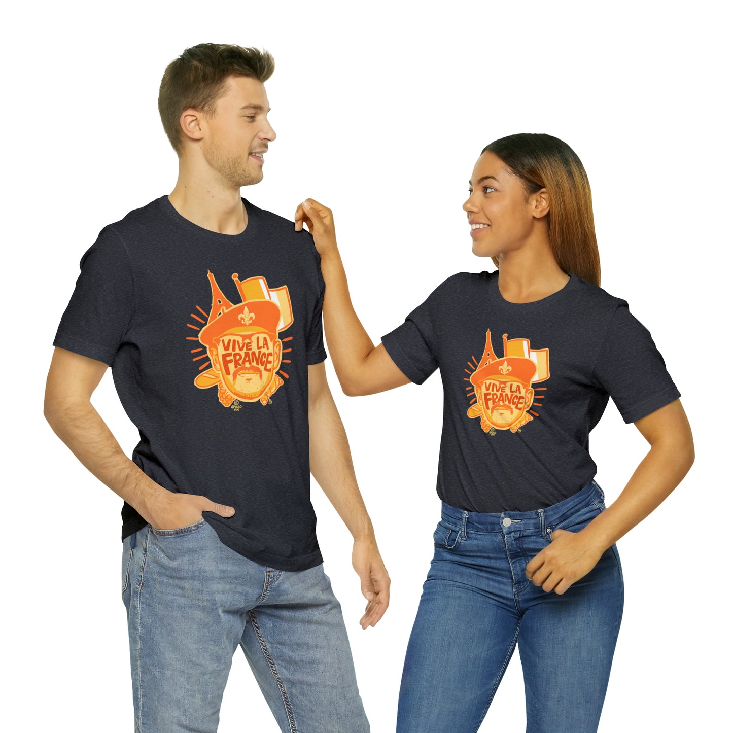 Vive La France Unisex Jersey Tee