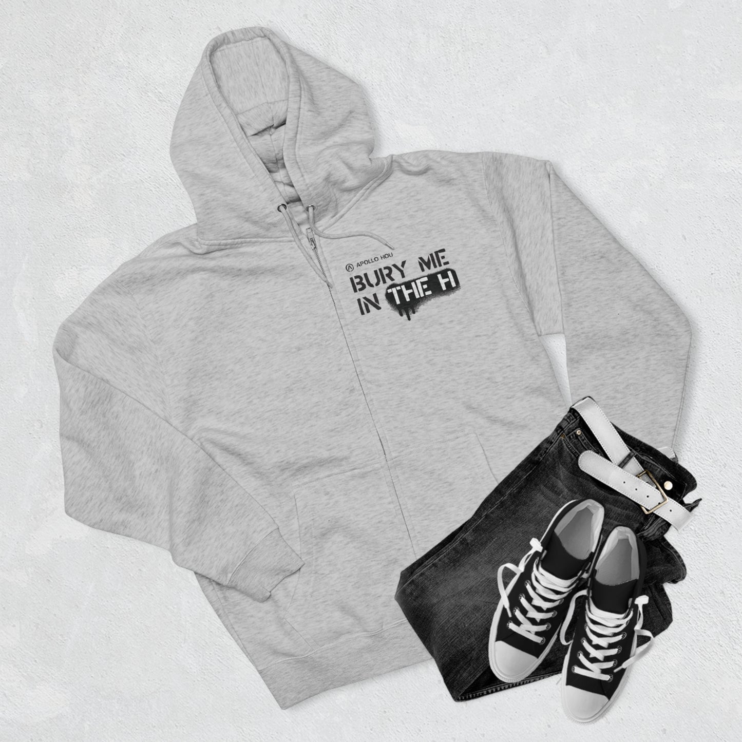 Bury Me in the H Premium Full Zip Hoodie