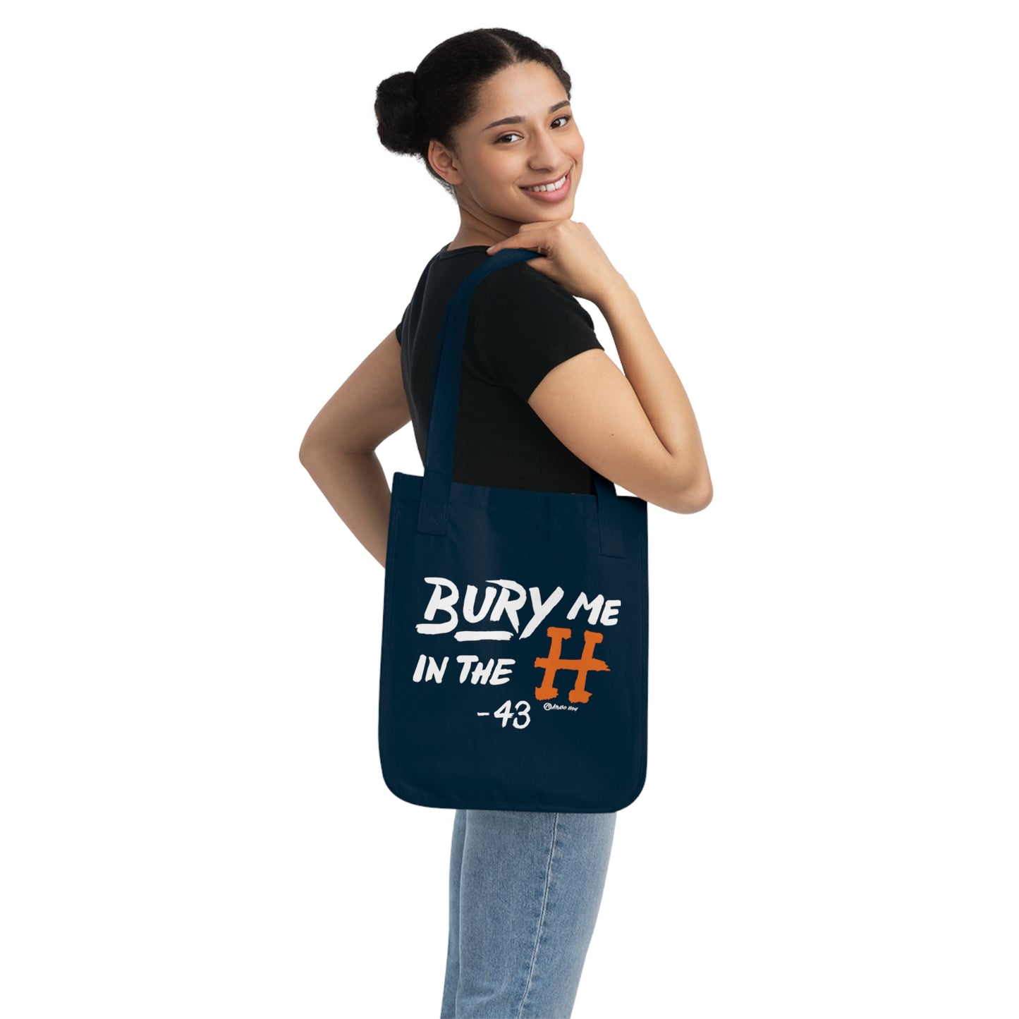 Bury Me In The H Canvas Tote Bag