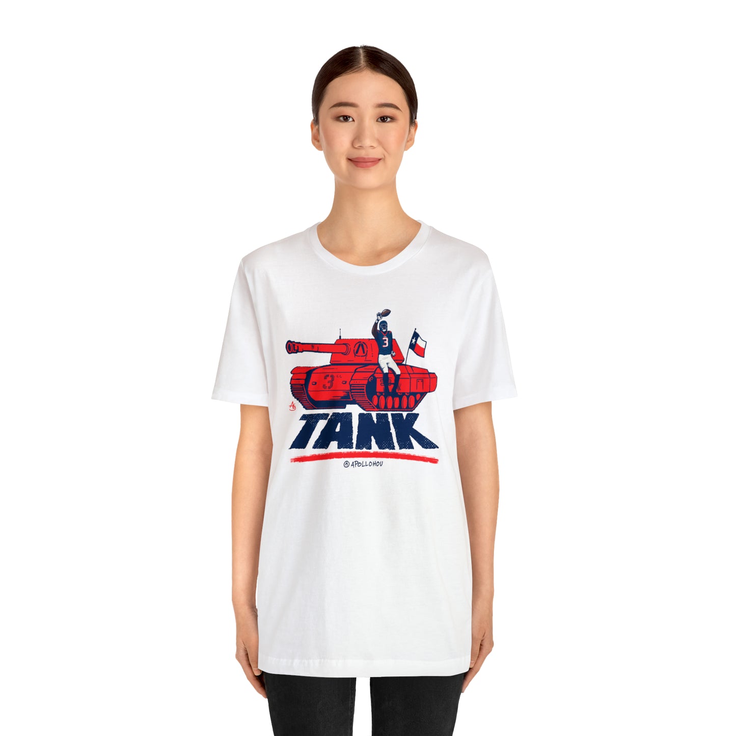 TANK On A TANK Unisex Jersey Short Sleeve Tee