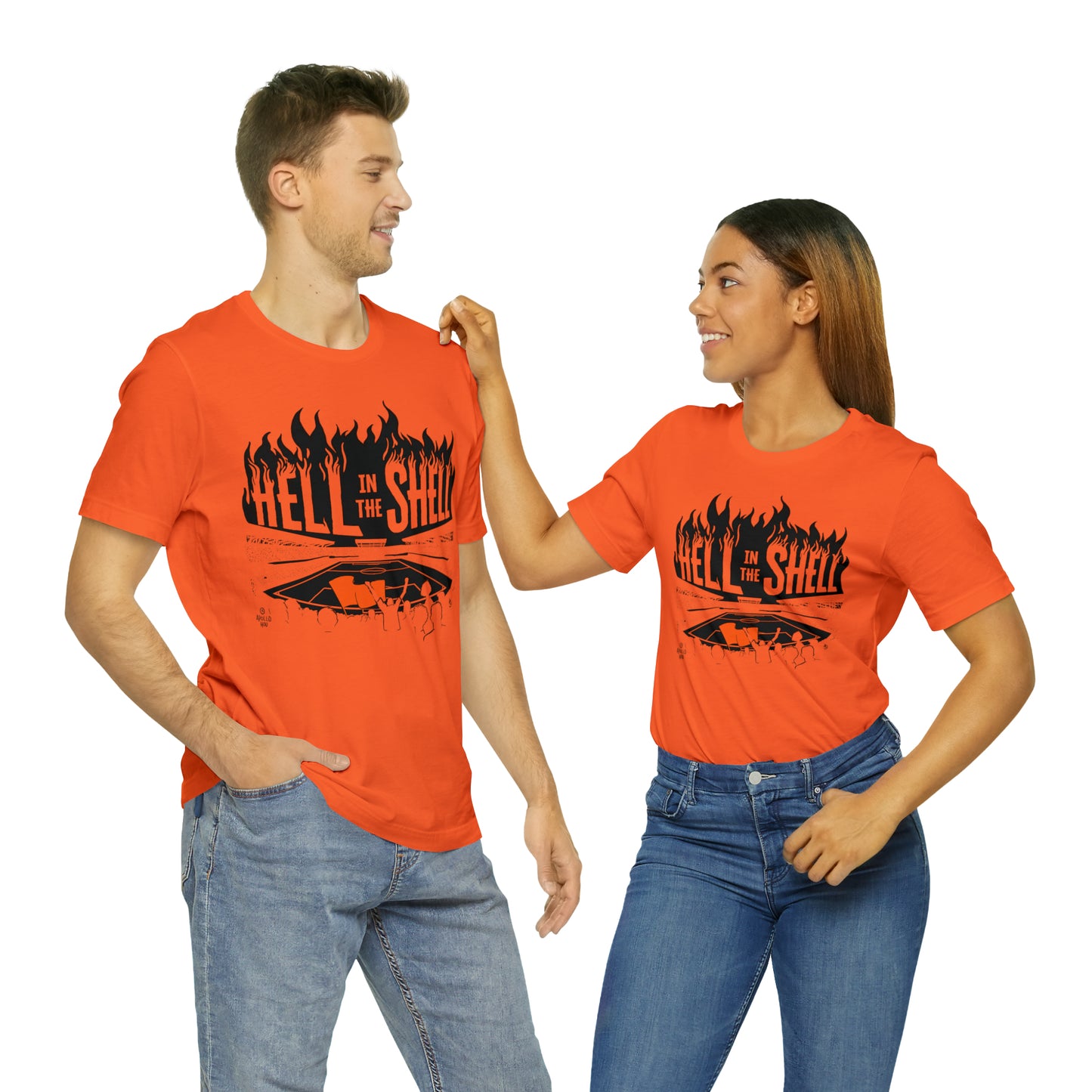 Hell In The Shell Unisex Jersey Short Sleeve Tee