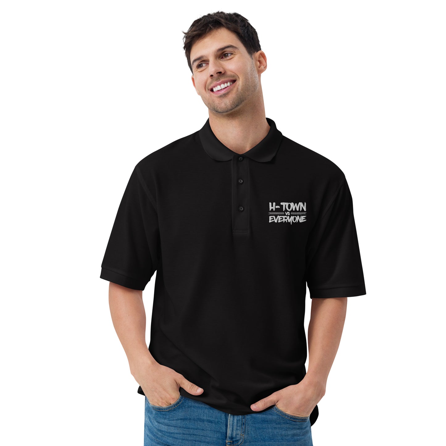 H-Town vs Everyone Unisex Premium Polo