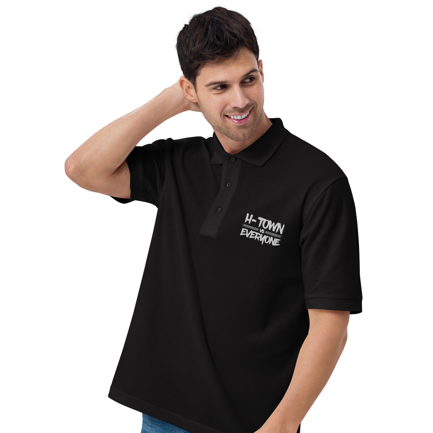 H-Town vs Everyone Unisex Premium Polo
