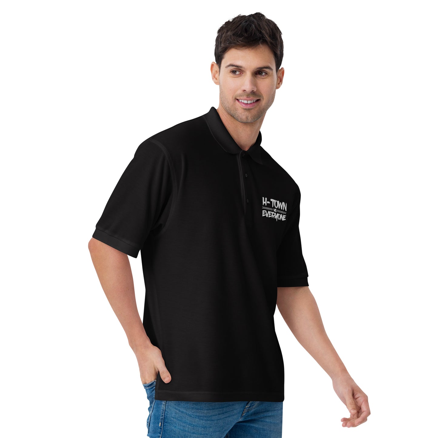 H-Town vs Everyone Unisex Premium Polo