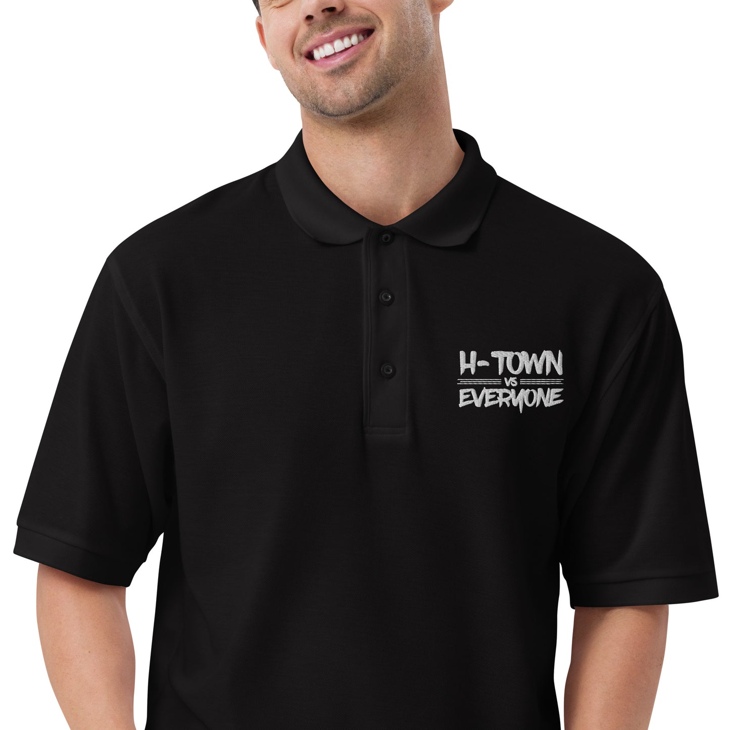 H-Town vs Everyone Unisex Premium Polo
