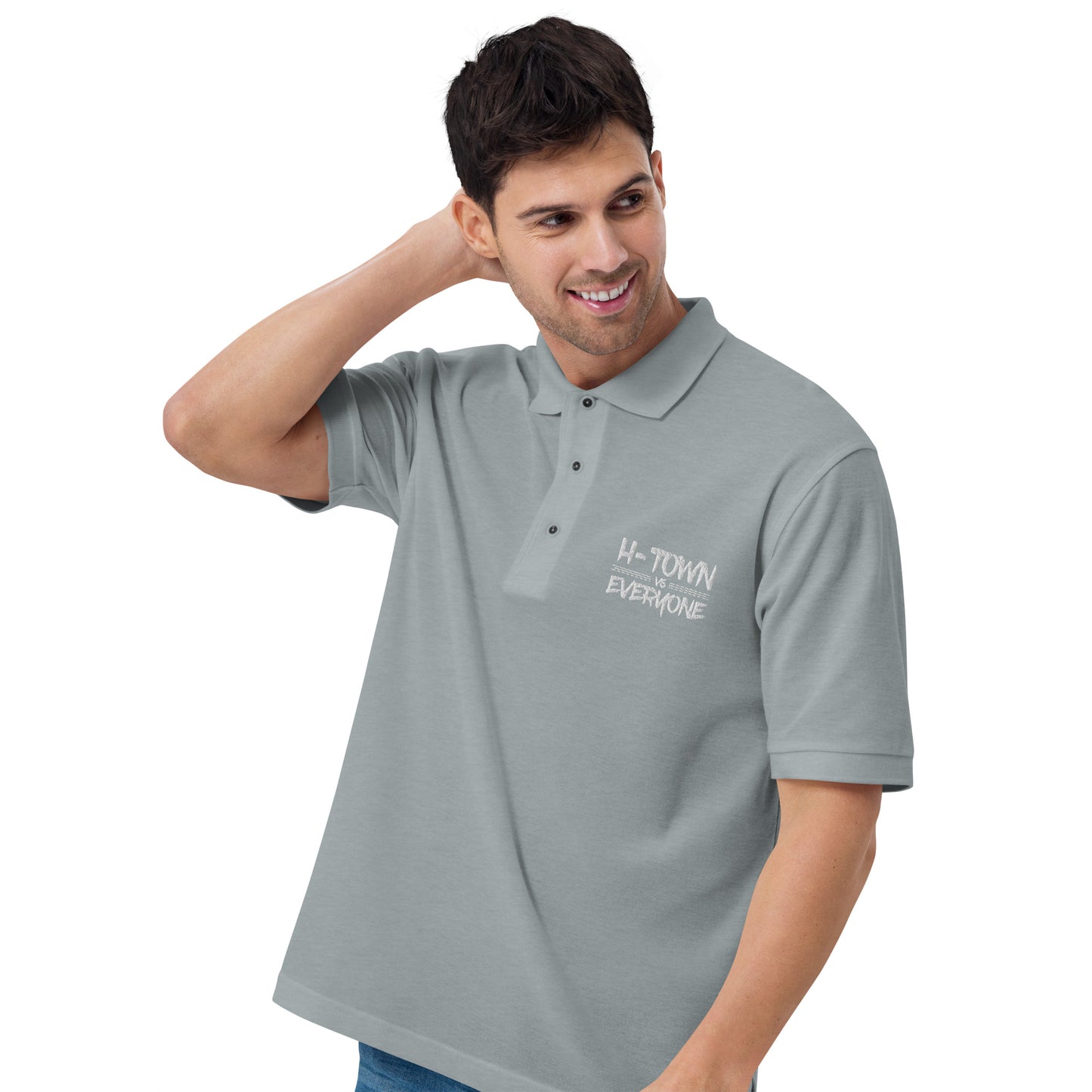 H-Town vs Everyone Unisex Premium Polo