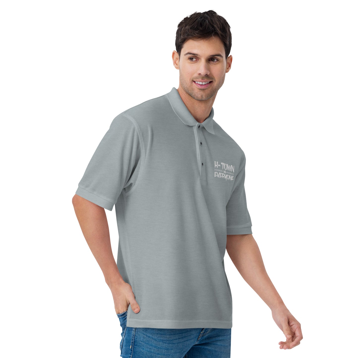 H-Town vs Everyone Unisex Premium Polo