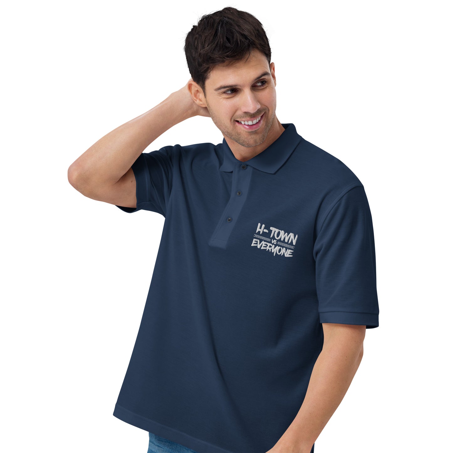 H-Town vs Everyone Unisex Premium Polo