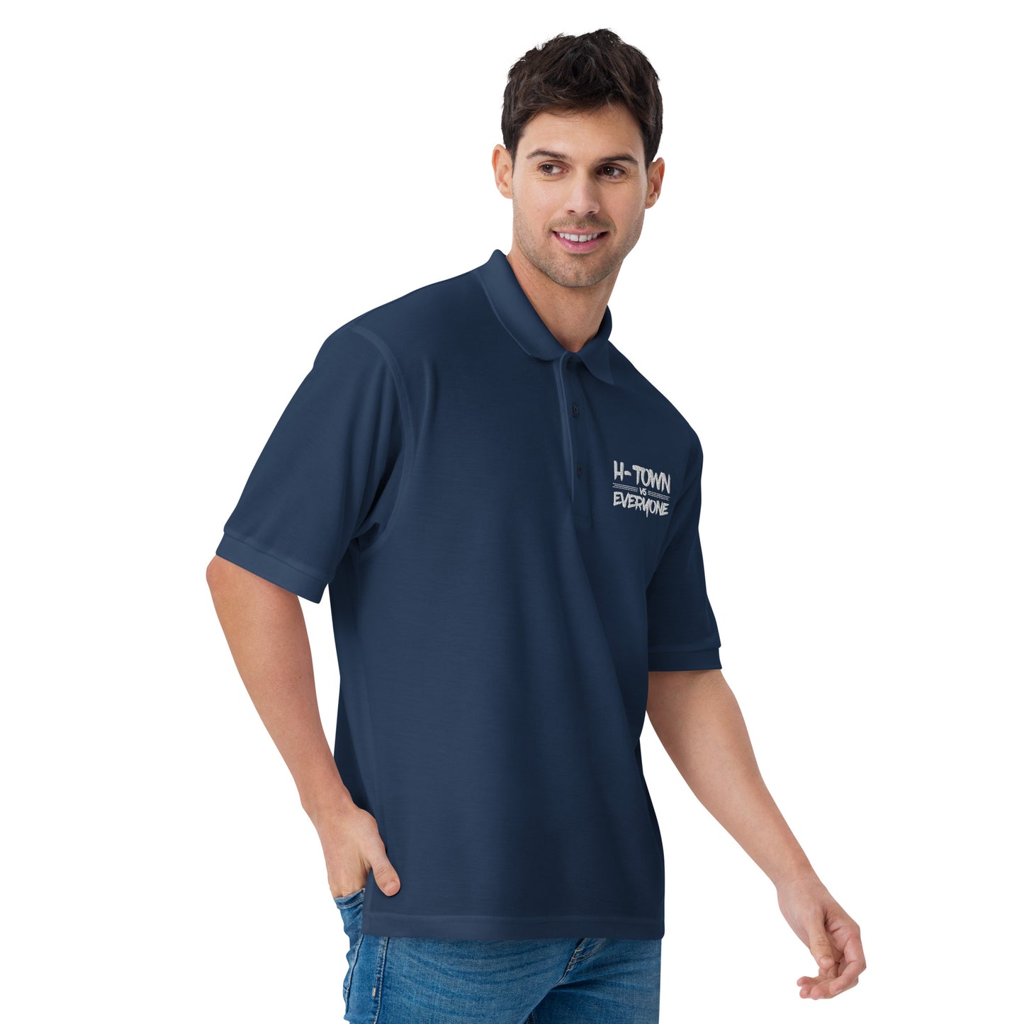 H-Town vs Everyone Unisex Premium Polo
