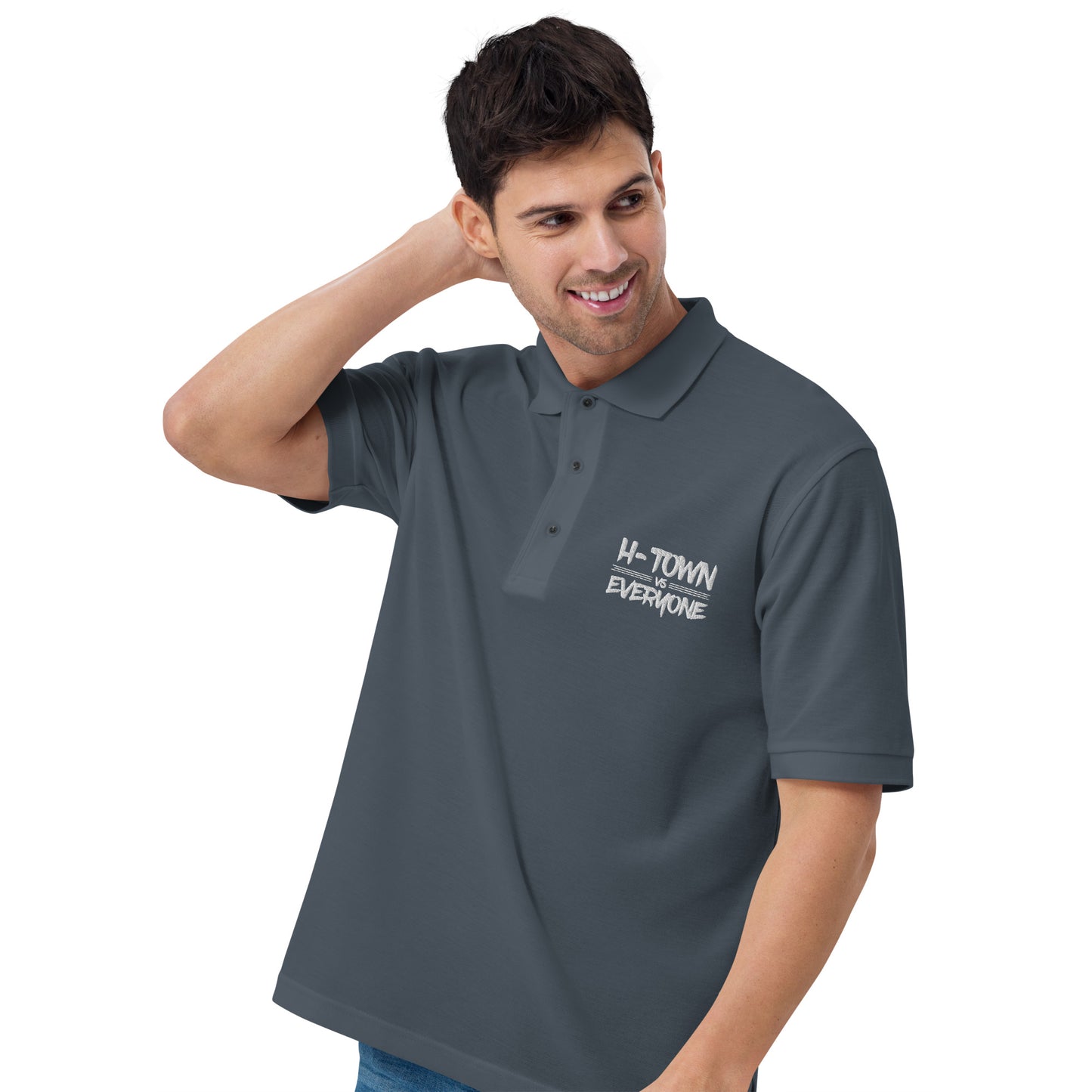 H-Town vs Everyone Unisex Premium Polo