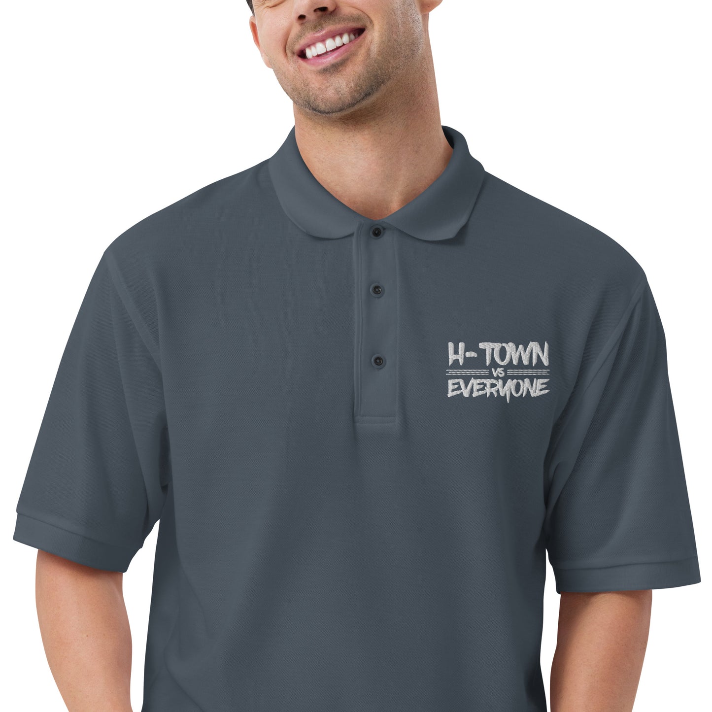 H-Town vs Everyone Unisex Premium Polo