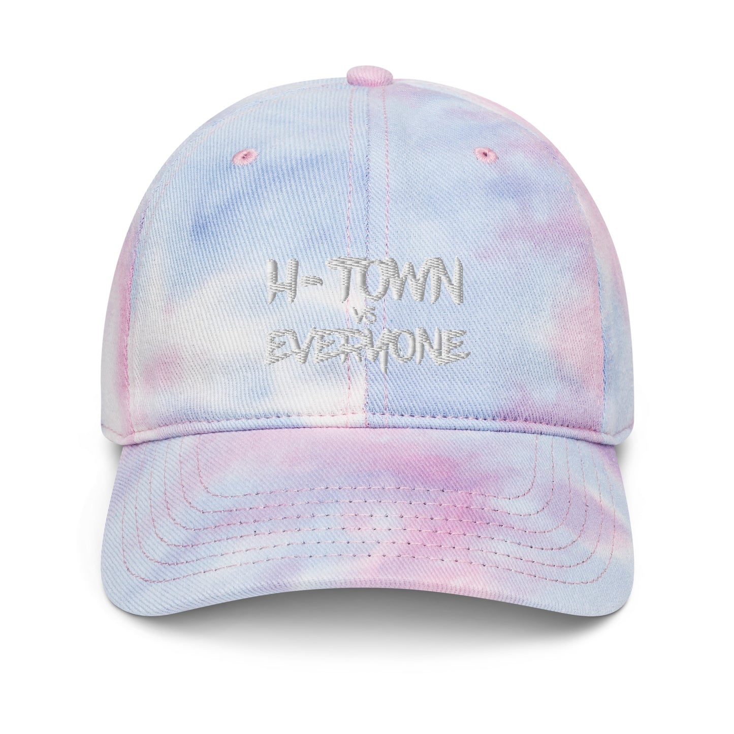 H-Town vs Everyone Embroidered Tie-Dye Hat