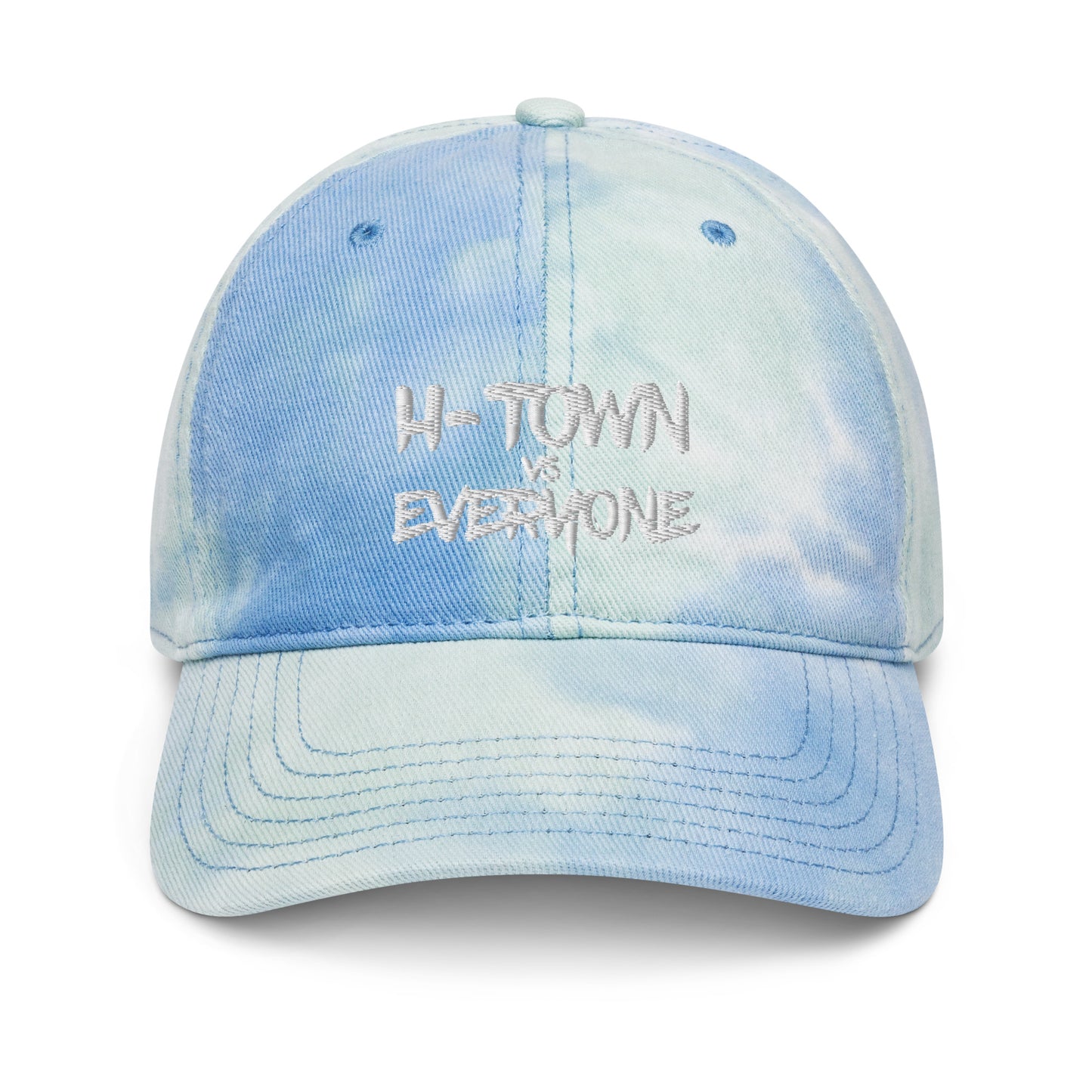 H-Town vs Everyone Embroidered Tie-Dye Hat