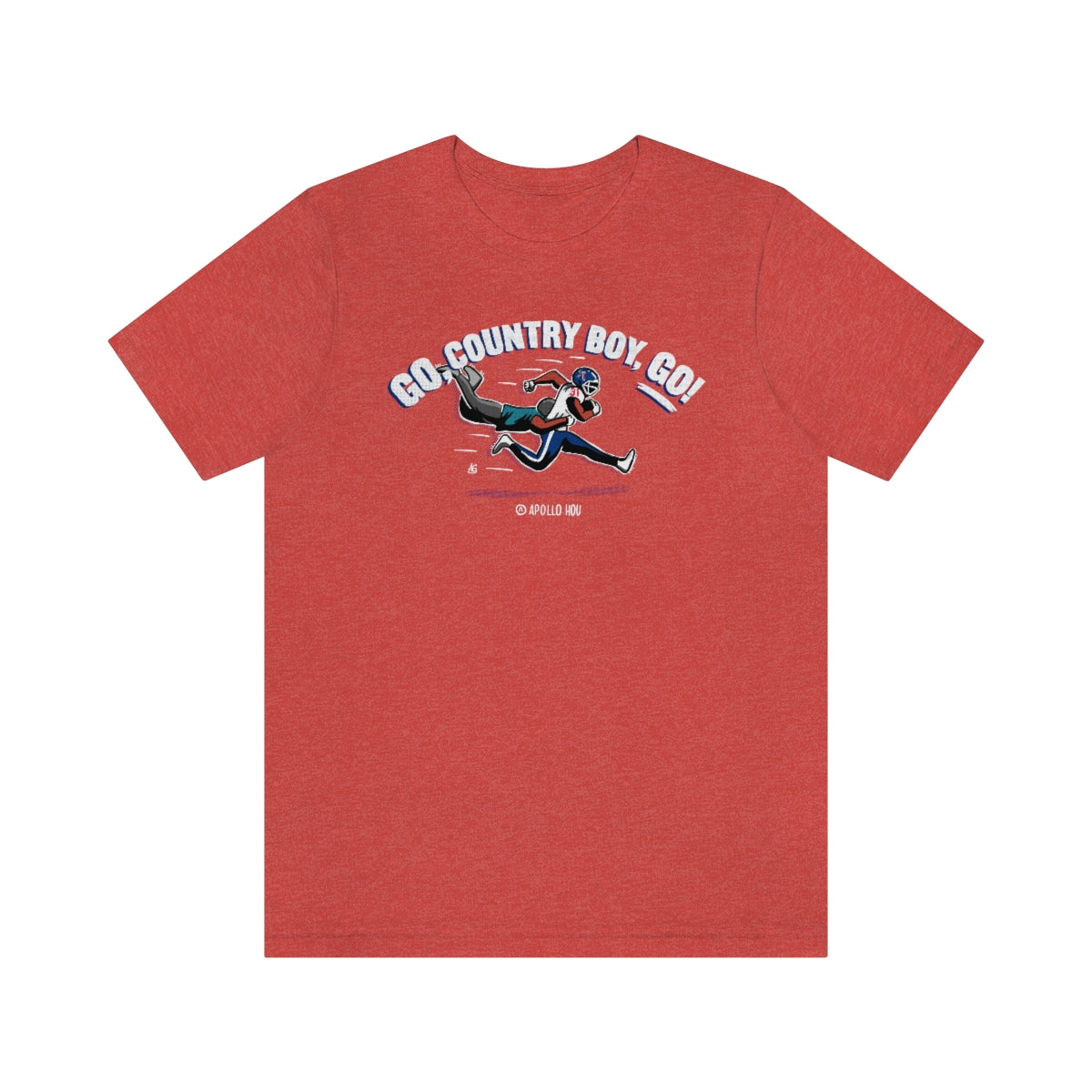 Go, Country Boy, Go! Unisex Jersey Tee