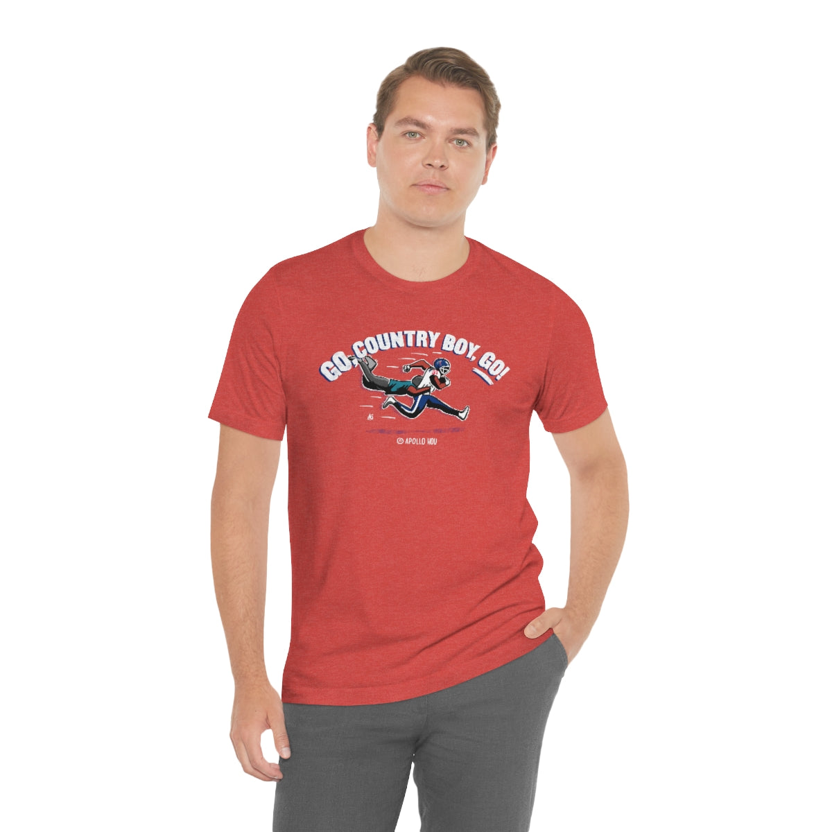 Go, Country Boy, Go! Unisex Jersey Tee