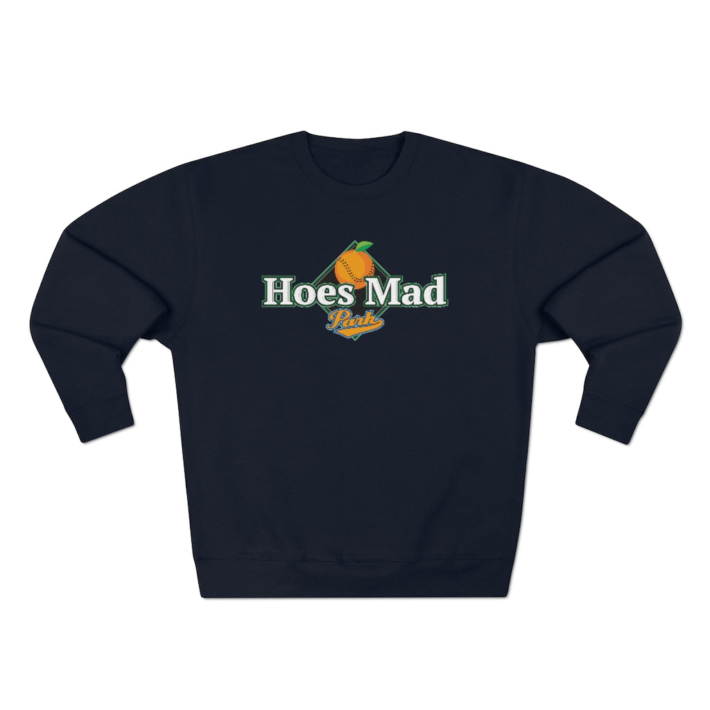 Hoes Mad Premium Crewneck Sweatshirt