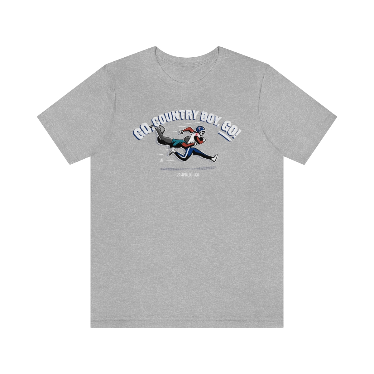 Go, Country Boy, Go! Unisex Jersey Tee