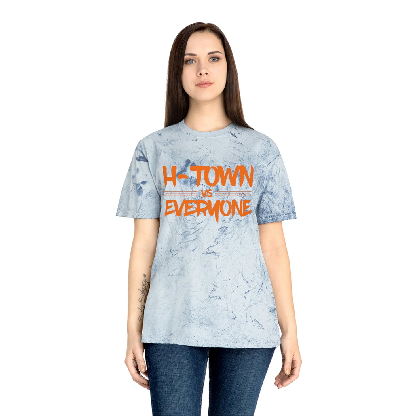 H-Town vs Everyone Unisex Color Blast T-Shirt