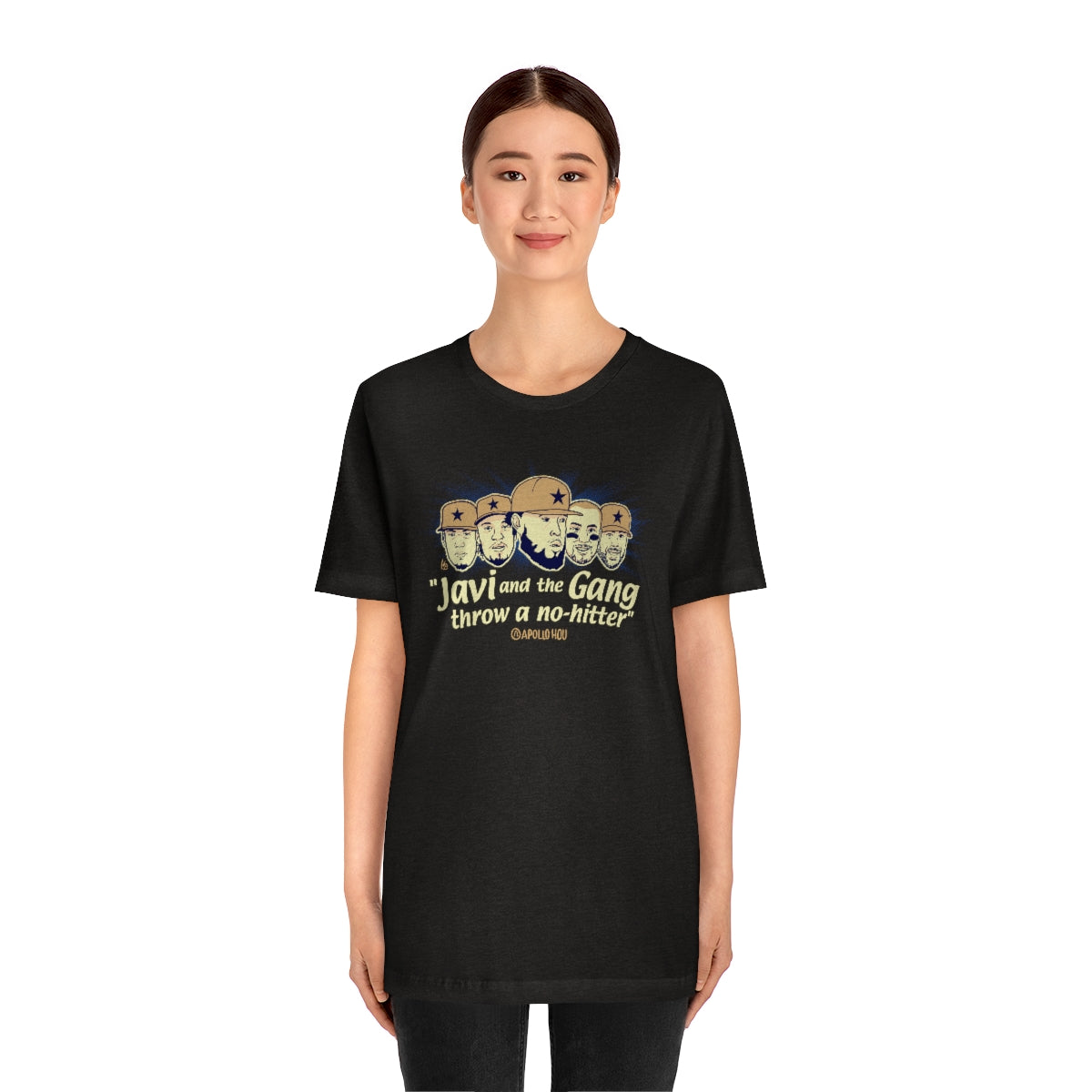 "Javi and the GANG throw a no-hitter" Unisex Jersey Tee