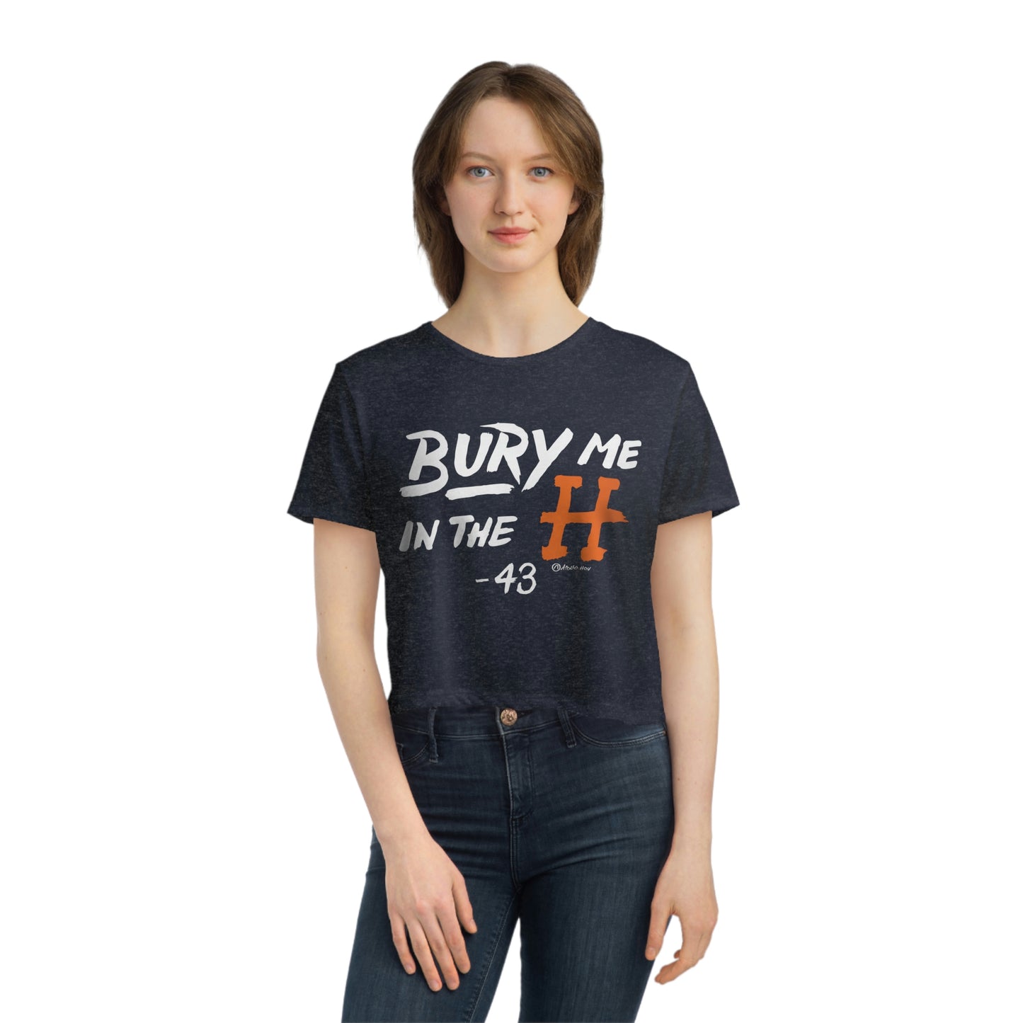 Bury Me In The H Cropped Tee
