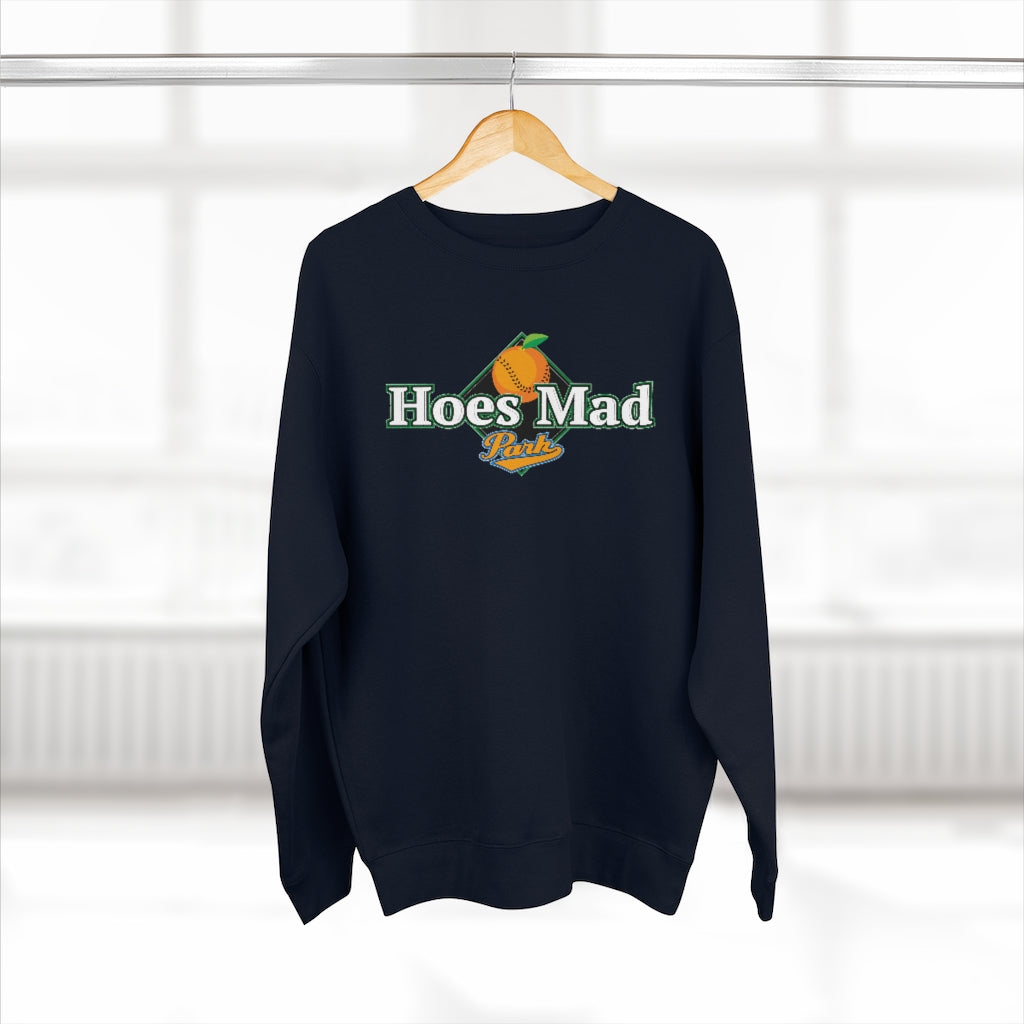 Hoes Mad Premium Crewneck Sweatshirt