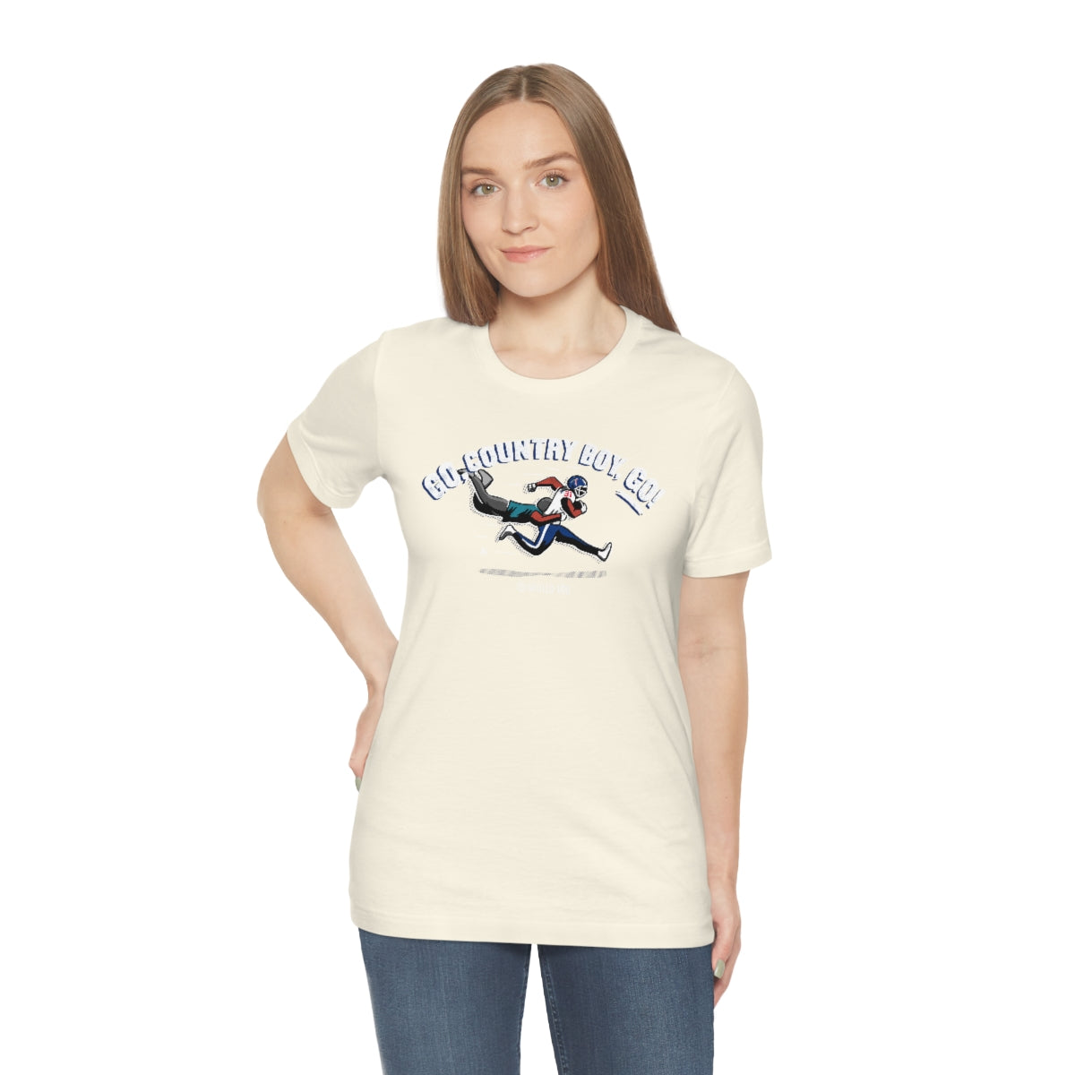 Go, Country Boy, Go! Unisex Jersey Tee