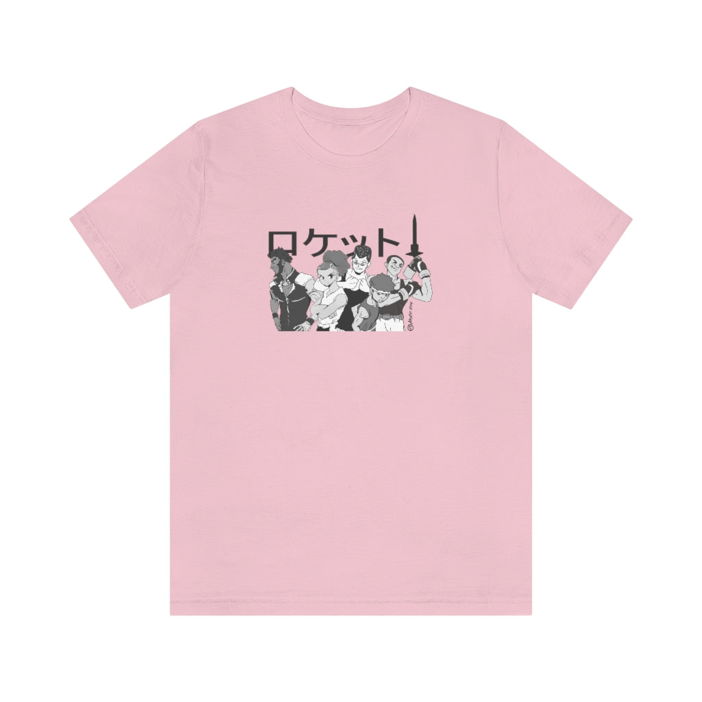 Rokketo Anime Unisex Jersey Tee