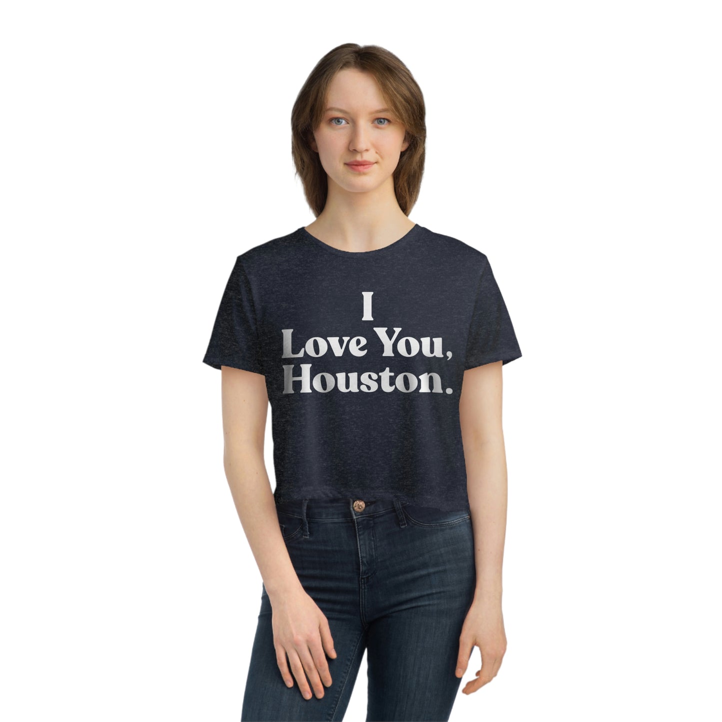 I Love You, Houston Cropped Tee