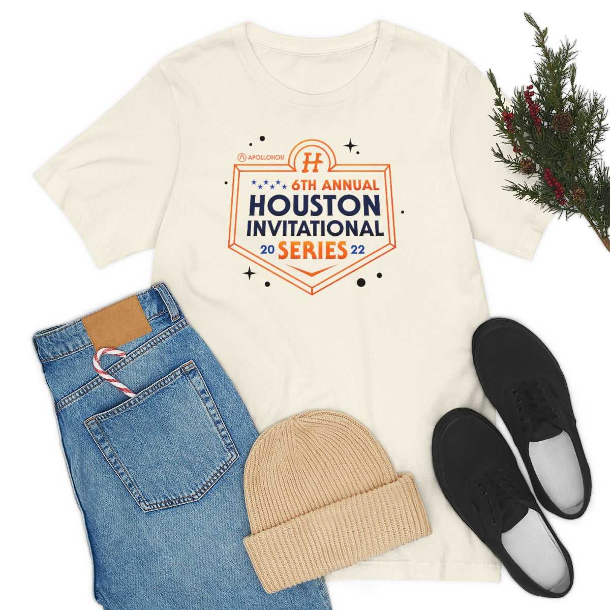 6th Annual Houston Invitational Unisex Jersey Tee