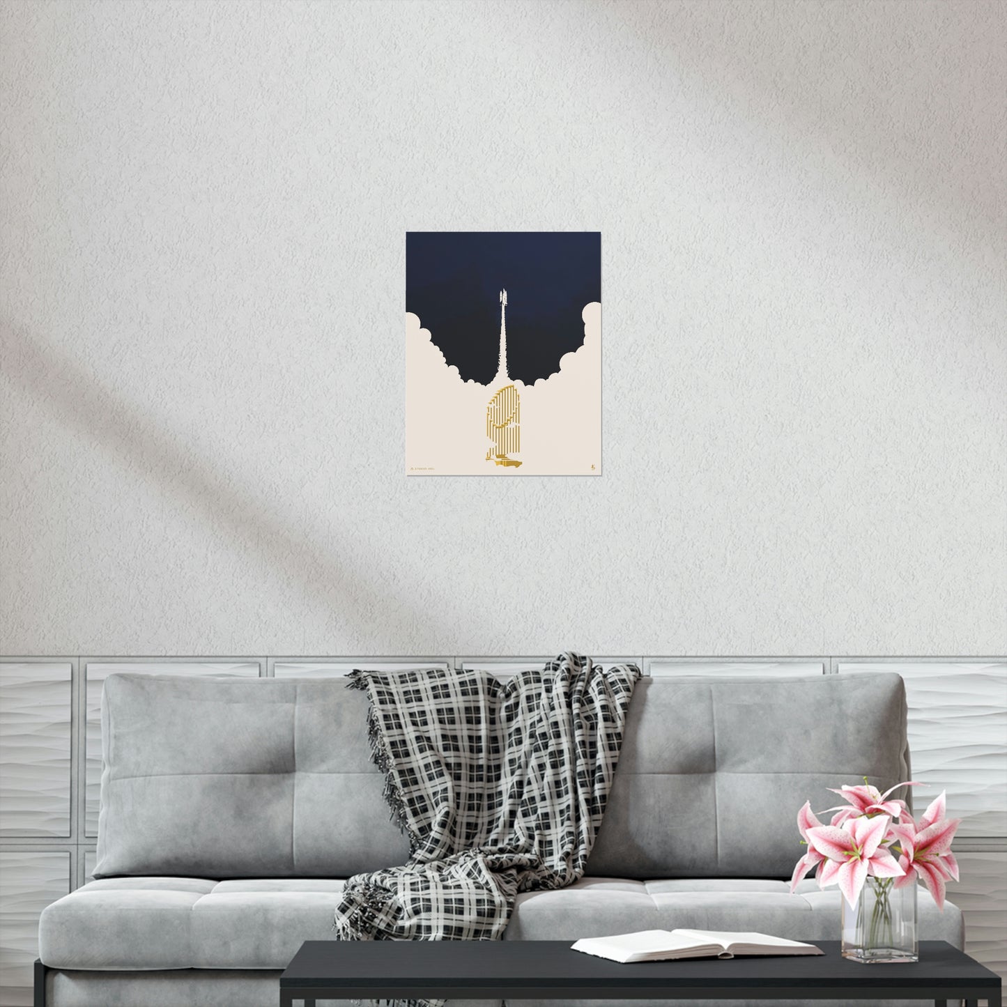 Blastoff - Premium Matte Vertical Print
