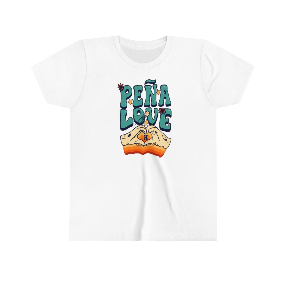 Peña Love Short Sleeve Kids Tee