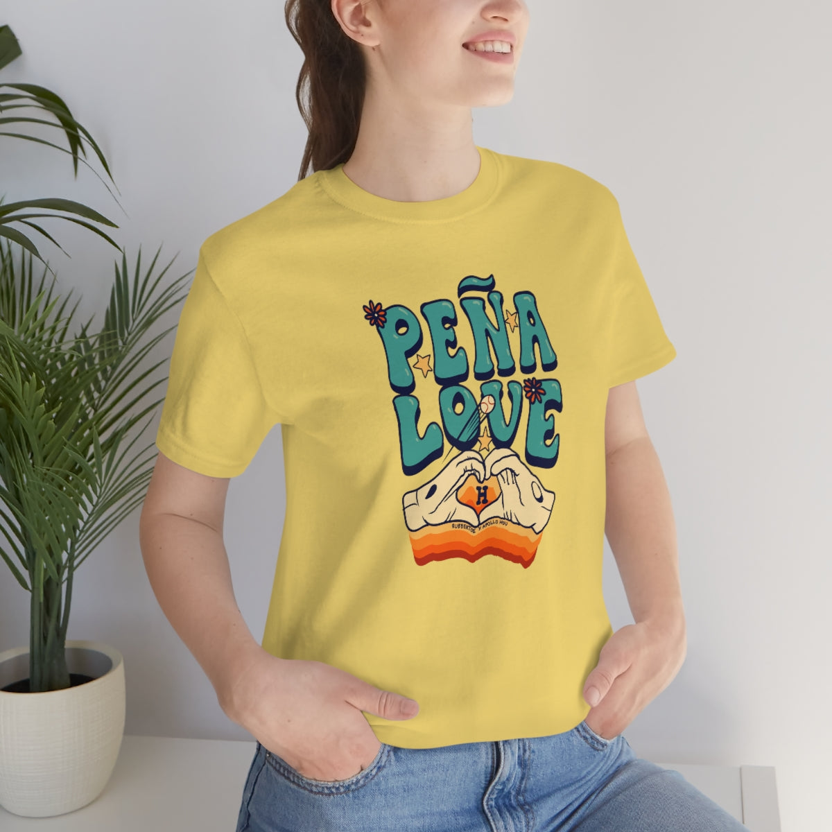 Peña Love Unisex Jersey Tee